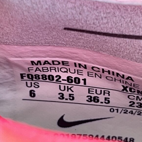 NEW Nike By You Phantom Luna 2 Elite FG Pink Volt FQ8802-601 Women Size 6 - Picture 6 of 7